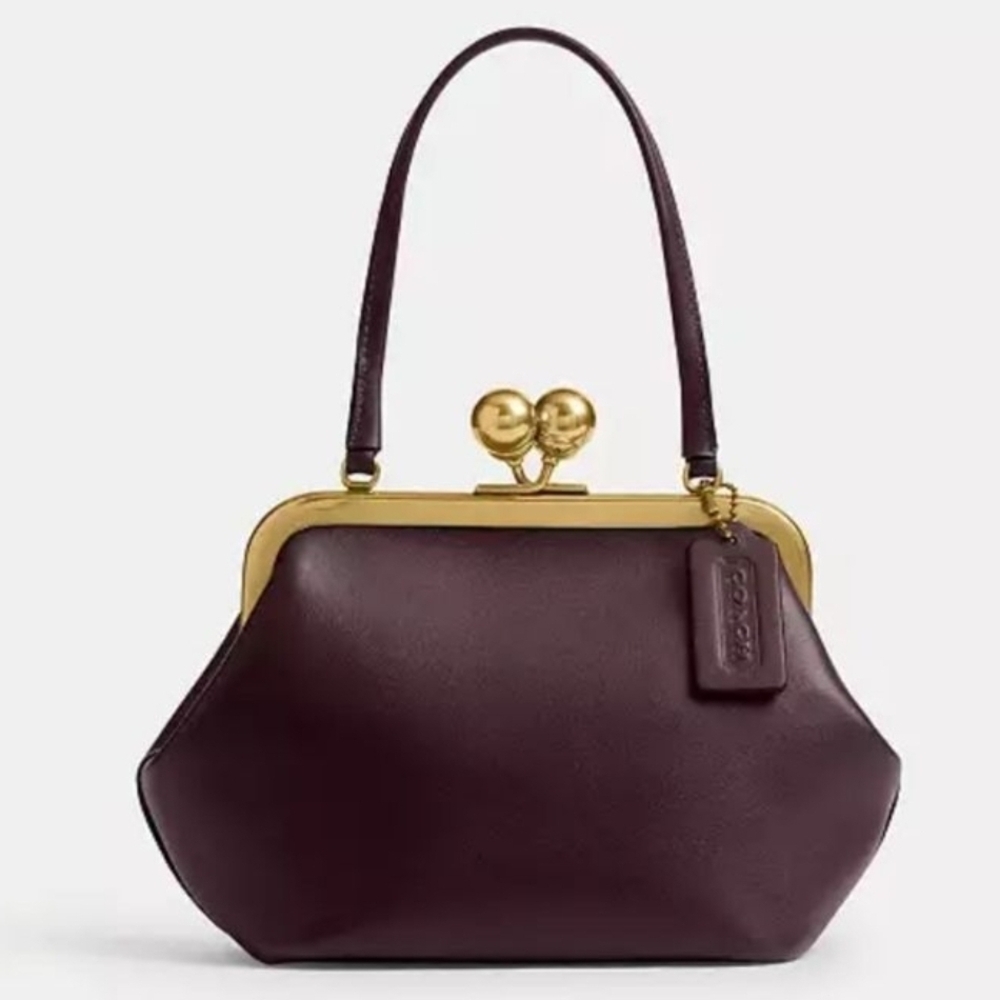 NWT - Coach Kisslock Frame Bag 16